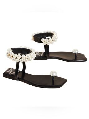 {Jeffrey Campbell} Chateau Pearl Embellished Sandals